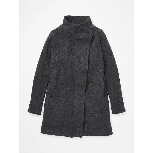 Marmot Clothes Dark Grey NZ - Beauval Hoodies Womens NZ1928604